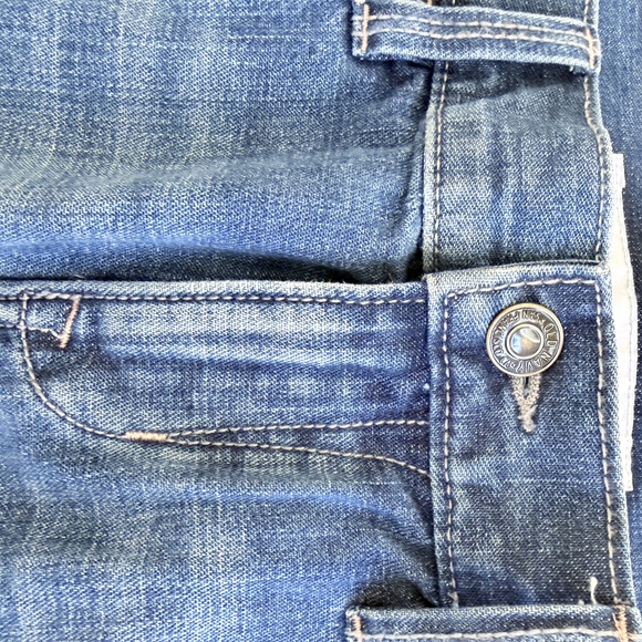 Old navy Denim mini skirt 100% cotton natural fabric fibers in Blue - Picture 4 of 7